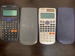 2 calculators