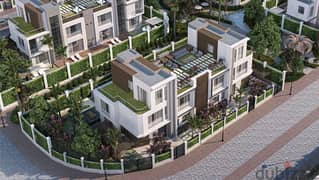 15 years installment for a twin house villa with a private garden in the heart of Sheikh Zayed - Park Valley Elite