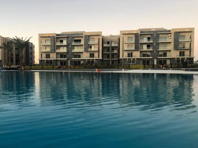 Ready to deliver penthouse with a private pool for sale in | Galleria Moon Valley | New Cairo beside AUC on 90th street in front of in installments 4