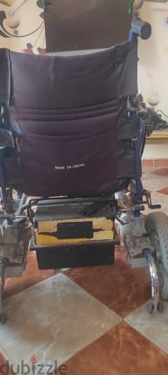 كرسي متحرك كهربائي للبيع مستعمل جاي من السعودية