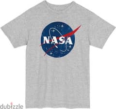 NASA Logo T-Shirt, Grey, Small