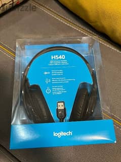 فرصة السماعة الرائعة Logitech H 540 استخدام شهر فقط فى الضمان