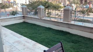 furnished studio with garden for sale in the Village Fifth Settlement New Cairo
