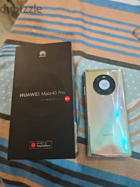 Huawei mate 40 pro silver 1