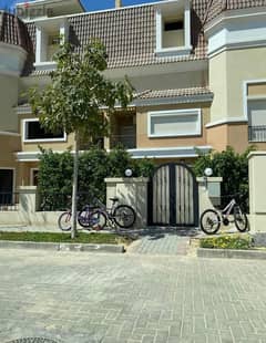 S villa with garden, 85 sqm, for sale from the owner, with a fence from Madinaty in Sarai, Mostaqbal City - sarai