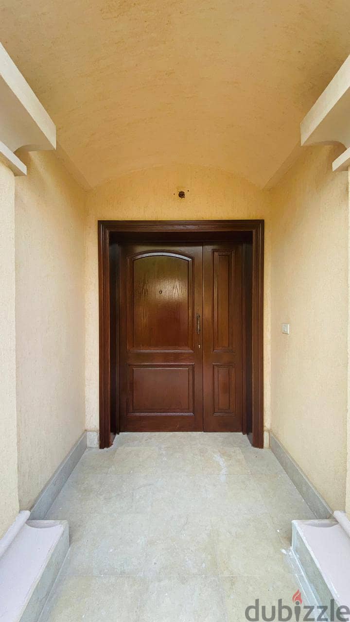 A separate villa is available for rent in Madinaty, Model G, the first residence, in a very special location 2