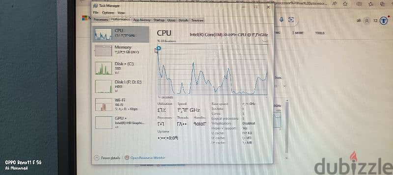 كمبيوتر اتش بي  متركبله hard ssd 2