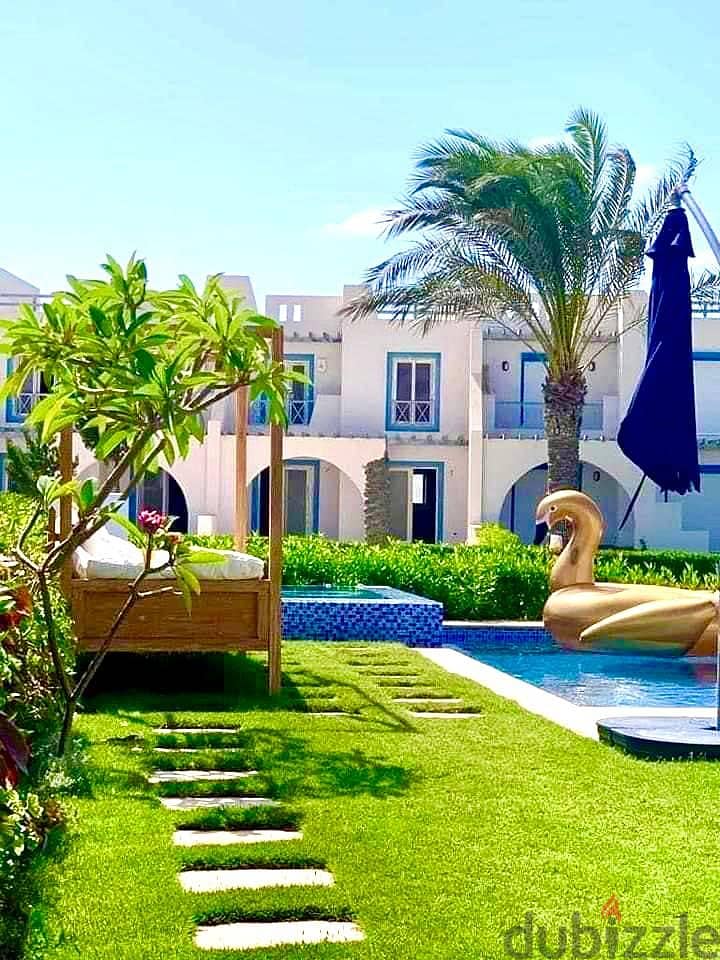 An open townhouse view villa for sale in installments in Amazing Location in Sidi Abdel Rahman, North Coast 5