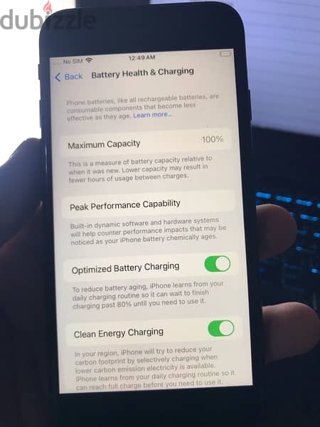 Iphone SE 2020 128GB new Battery 100% 3
