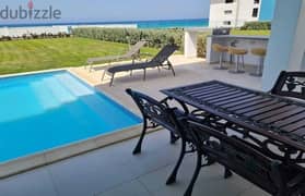 By Installments Own Fully Finished Chalet 2Bed In Cali Coast Ras El-Hiekma By Lowest Price In The Market