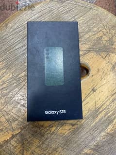 Galaxy S23 dual sim 256G snap dragon Green جديد متبرشم