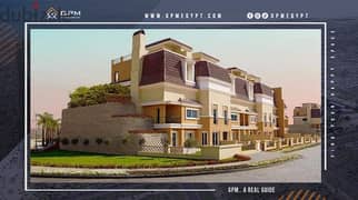 Z Villa 175m for sale in Compound Sarai Mostakbal City with garden 65m & roof 70m فيلا للبيع في كمبوند سراي مستقبل سيتي