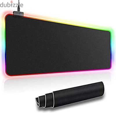 Mouse Pad RGB Oversize 80 x 30 CM Multicolor LED