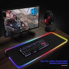 Mouse Pad RGB Oversized 80 x 30 CM 0