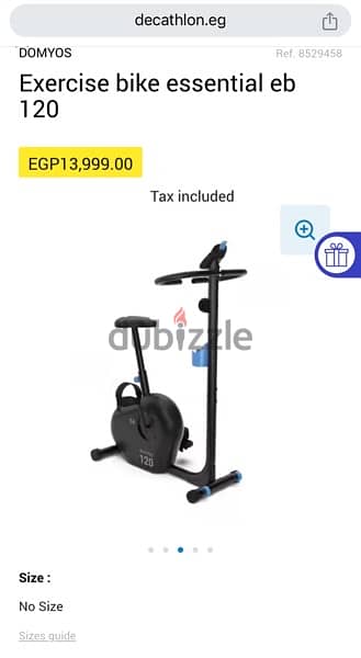 Exercise bike essential eb 120 like new from Decathlon 8