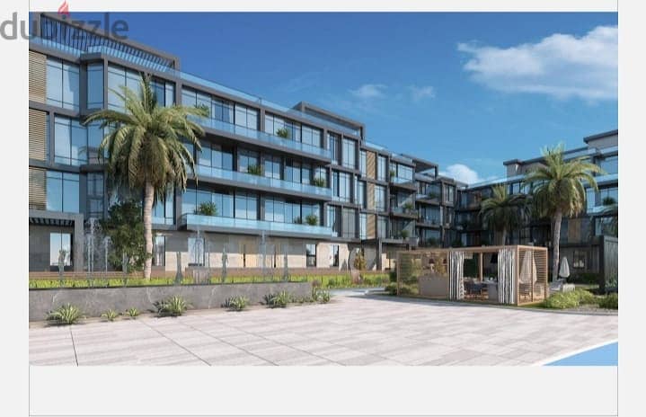 In installments over 9 years, a snapshot apartment for sale, 250 meters, finished, ultra super luxury, view of the lagoon and landscape, in the heart 5