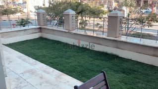 furnished studio with garden for sale in the Village Fifth Settlement New Cairo