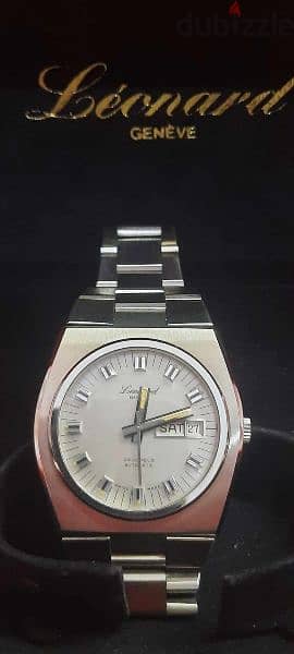 Leonard Vintage Automatic Swiss Watch. New 7