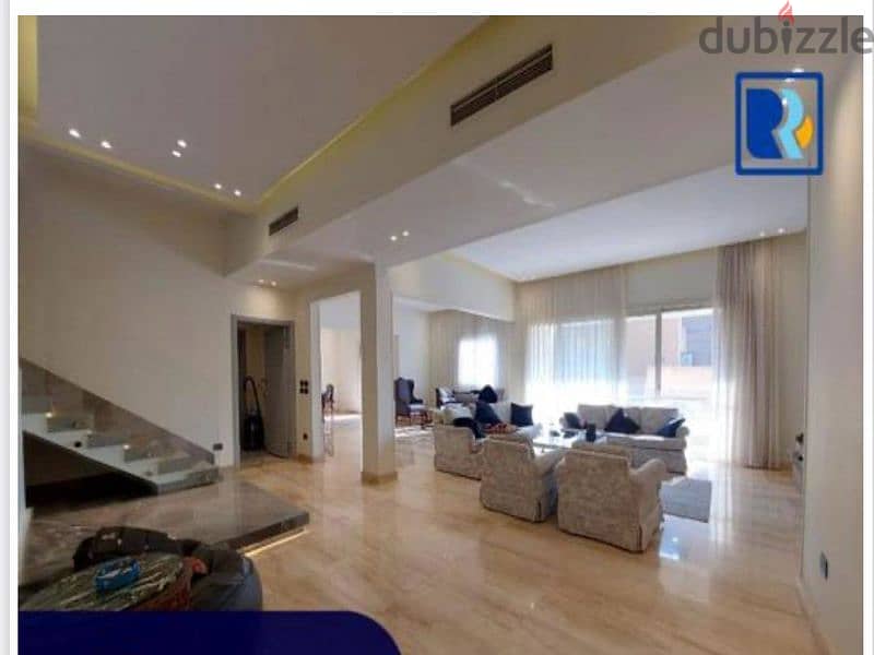 Duplex for sale in Zamalek on Al-Jazira Al-Wousta Street 320 m modern finishing 4