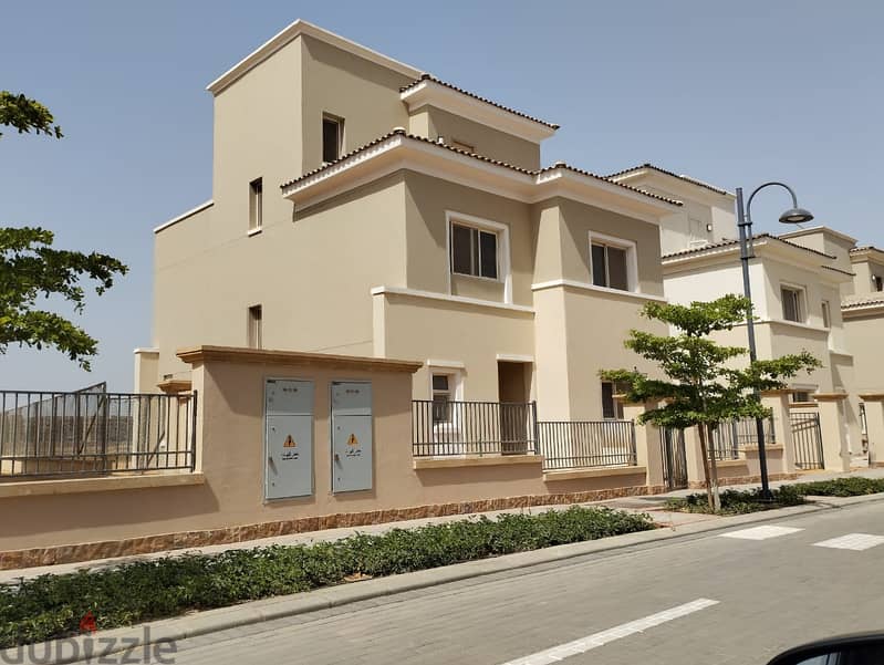 Standalone Villa Fully Finished with ac's including basement For sale CASH at Uptown Cairo 6