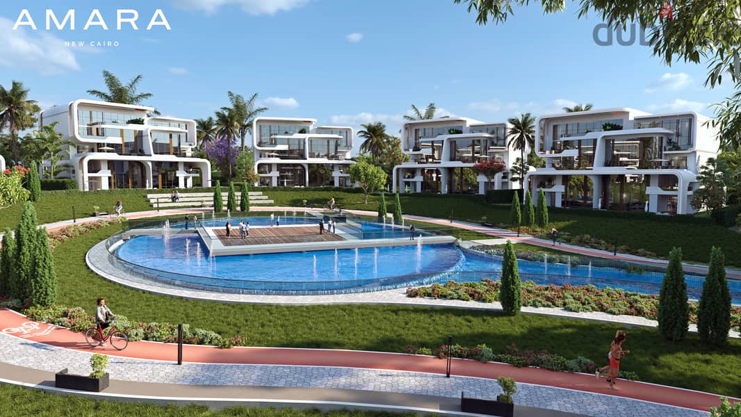 ChatGPT "Own a fully finished apartment in Amara Compound, Fifth Settlement, on the Suez Road, with an 8-year installment plan. " 3