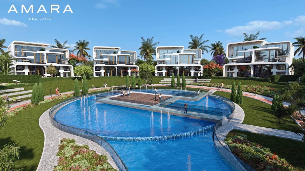 ChatGPT "Own a fully finished apartment in Amara Compound, Fifth Settlement, on the Suez Road, with an 8-year installment plan. " 4