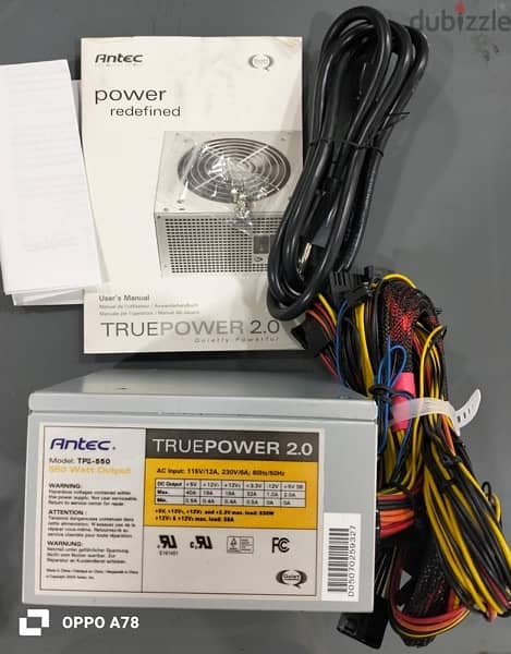 Antec TruePower 2 550 watt - Model TPII-550 1