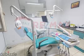 عيادة أسنان مجهزة للايجار 110 م جناكليس (ش ابو قير)