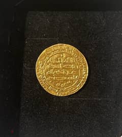 عملة الخلافة العباسية سنة ٩٤٤ الذهبية