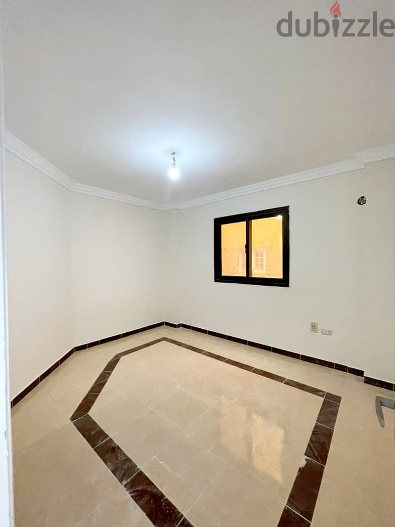 For sale, finished apartment at half price, finished, open view, in Al-Fardous, 6th of October, in front of Dreamland 7
