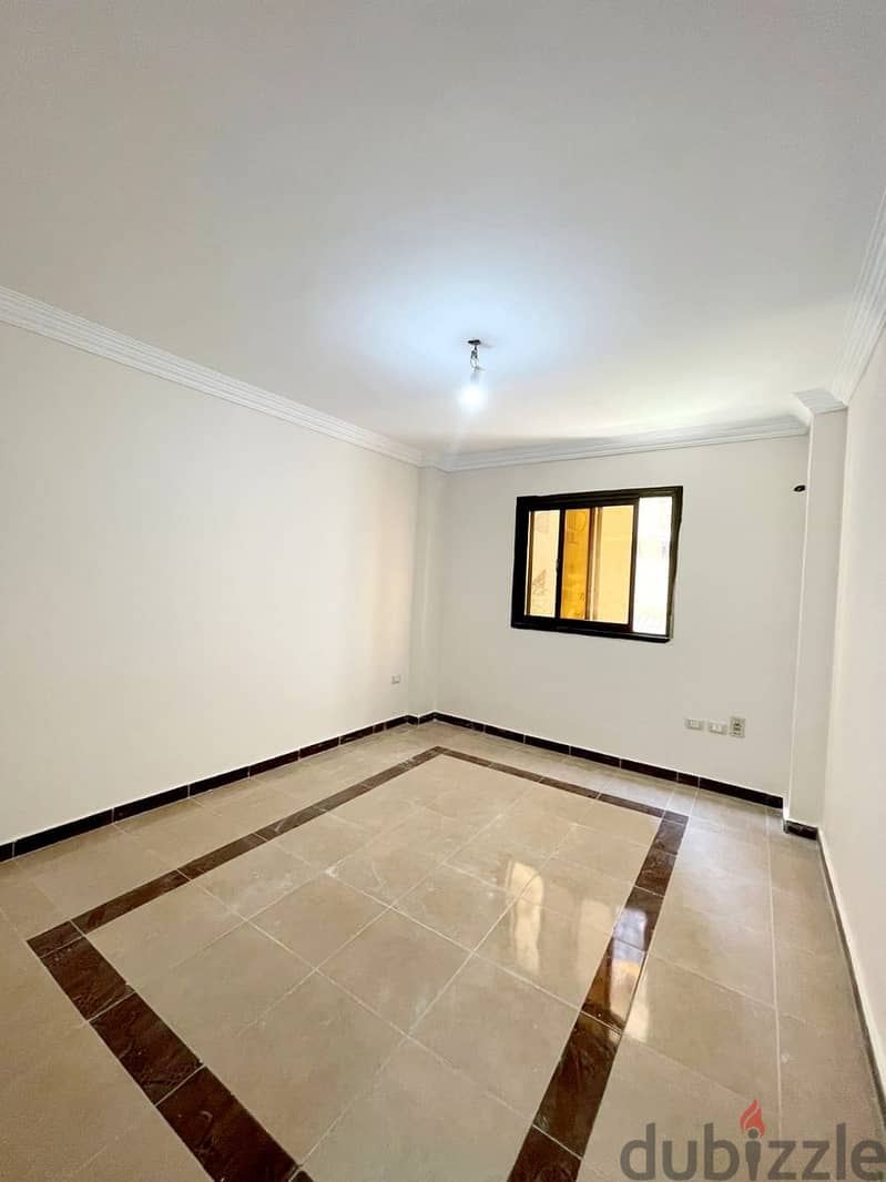 For sale, finished apartment at half price, finished, open view, in Al-Fardous, 6th of October, in front of Dreamland 8