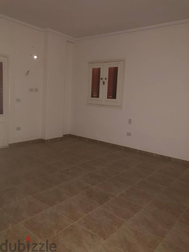 An administrative apartment for rent in the Southern Investors District, on Mohamed Naguib axis, near Al-Diyar Compound 5