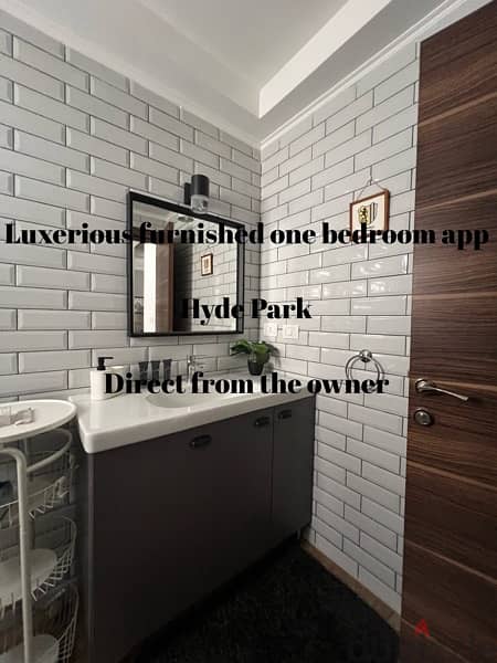 for foreigners . . one bedroom app direct from the owner in Hyde park 3