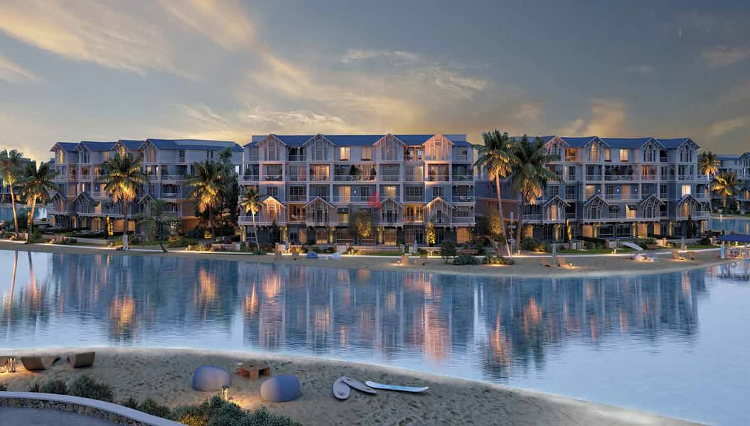 Beach House Corner 255m for Sale in Mountain View i City , New Cairo ( Lagoon Park ) 3