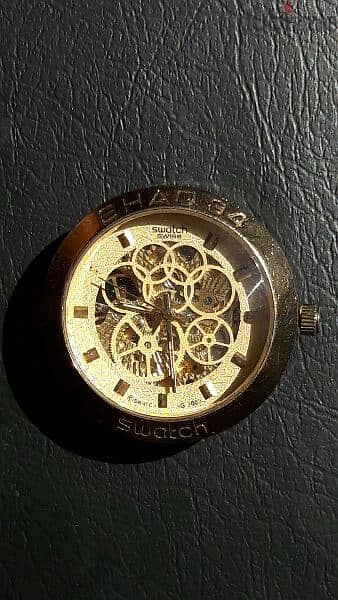 swatch swiss watch ساعه سواتش جيب ملو سويسري تحفه دوبليه 8