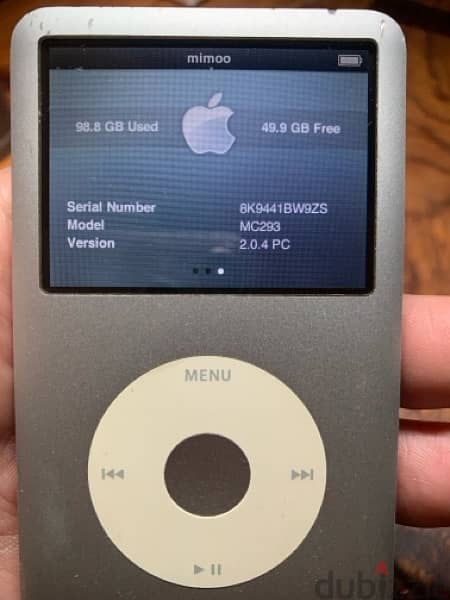 Apple iPod 6th Gen Classic 160GB 1