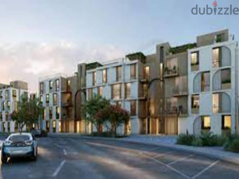 apartment for sale at karmell sodic sheikh zayed | installments | finished | prime location | ground with garden 1