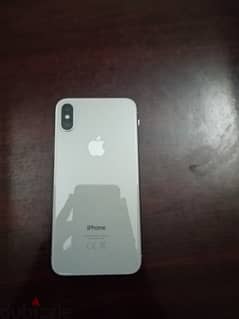 iPhone X silver 0
