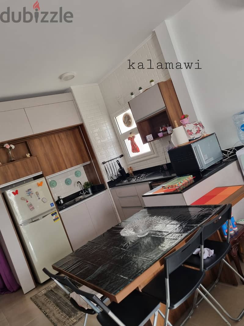 Chalet for sale in Amwaj North Coast, super luxurious finishing, furnishings and kitchen 10
