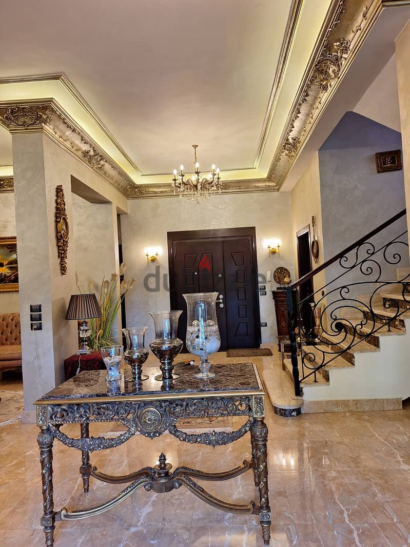 Standalone villa for sale in new cairo in Moon Valley 1 Compound super lux 12