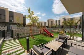 garden duplex 3rooms fully finished in Al Burouj el shorouk city with installments