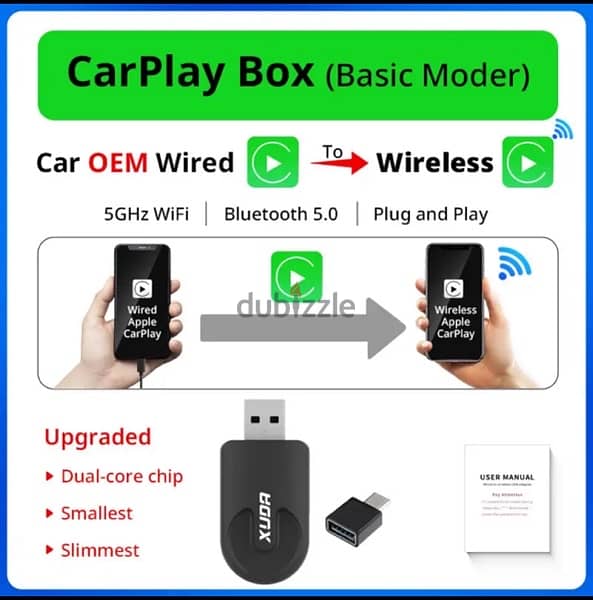 Apple carplay wireless adapter 0