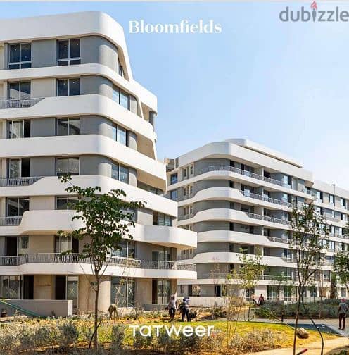 Apartment for sale in installments over 10 years in Bloomfields Mostakbal City 0