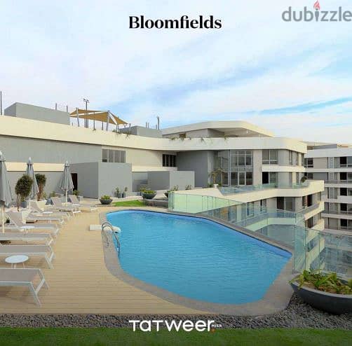 Apartment for sale in installments over 10 years in Bloomfields Mostakbal City 1
