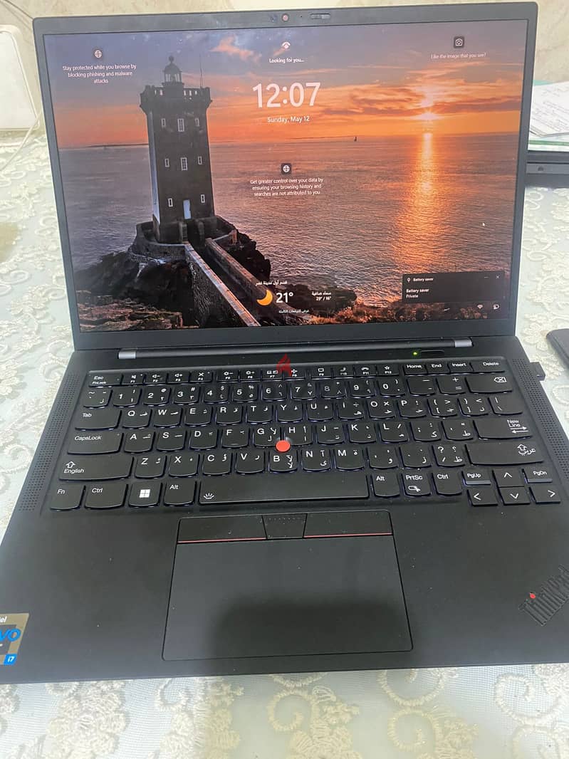 Lenovo ThinkPad X1 Carbon Gen 9 i7 evo  11th Generation 3