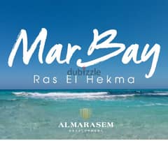 Chalet on the sea at the price of a lot from Al Marasem for sale in the village of Mar Bay Amazing plots of land on the North Coast