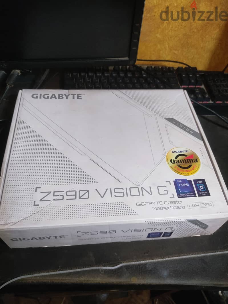 Motherboard  z590 gigabyte  بيضاء  الاناقة كلها 0