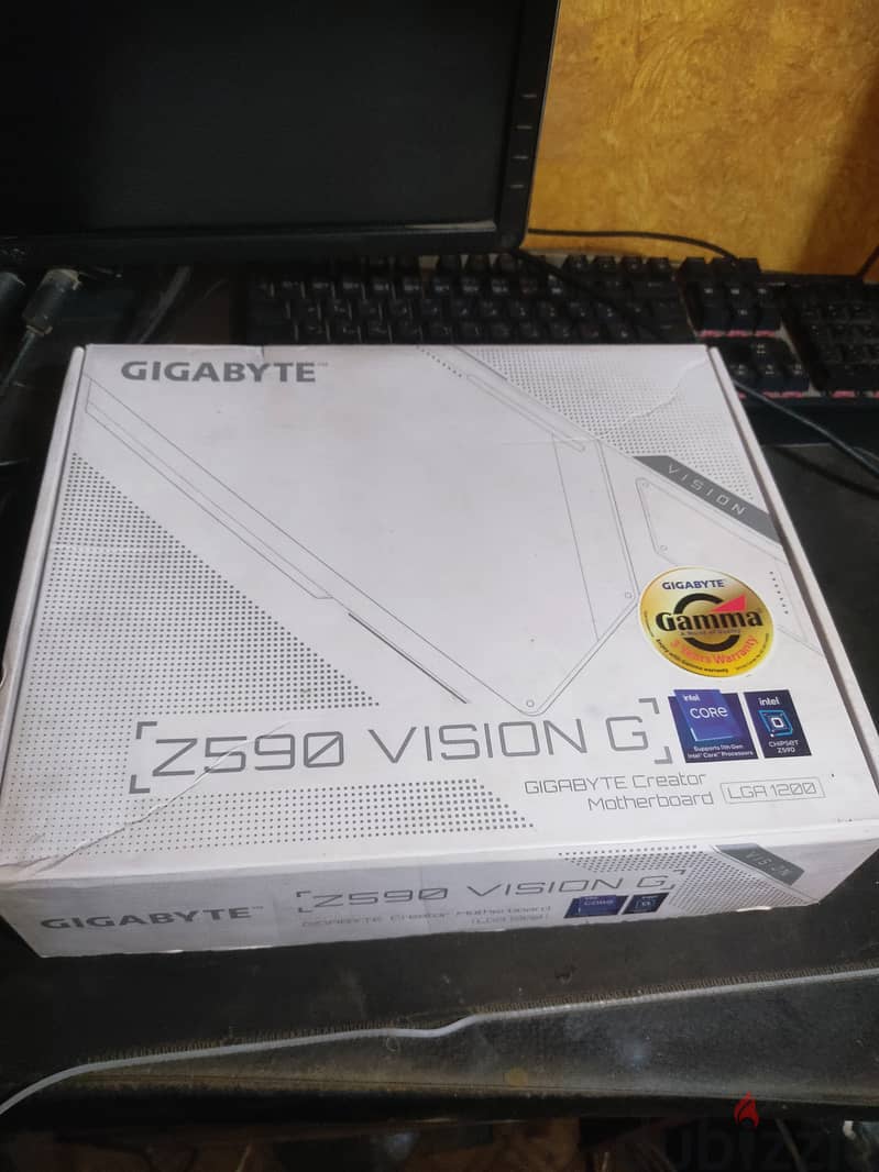 Motherboard  z590 gigabyte  بيضاء  الاناقة كلها 1