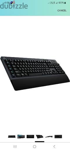 Logitech G613 Wireless Mechanical Gaming Keyboard - Black