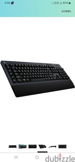 Logitech G613 Wireless Mechanical Gaming Keyboard - Black 0